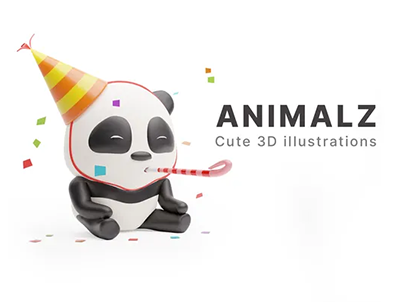 可爱的3D动物 (ANIMALZ – cute 3D animals)