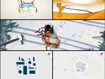 大神制作的20个高级MG动画工程文件