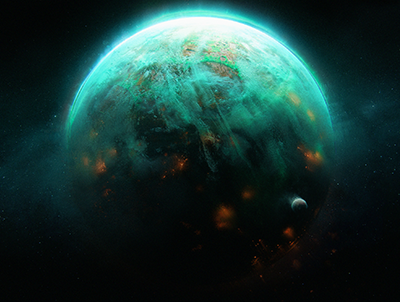 Blender 5个高质量宇宙行星工程源文件合集