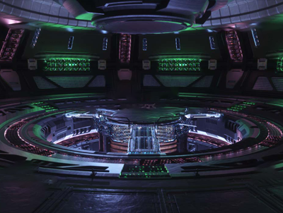 C4D大型震撼的科幻场景工程 OC源文件