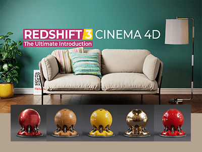 C4D精品教程-Redshift终极宝典 The Ultimate Introduction to Redshift For Cinema 4d 中文字幕含课件