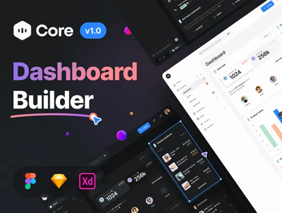 绝对不能错过的设计系统工具包-Core – Dashboard Builder