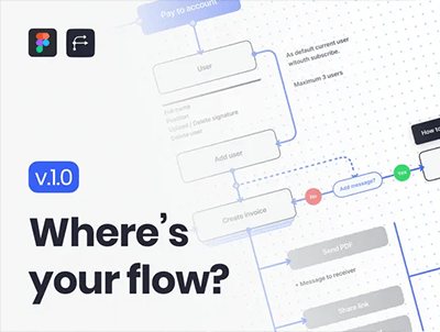 UX流程套件-Where’s your flow,帮助你搞笑打造优秀的流程图