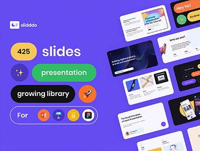 425张手工制作的动画演示幻灯片-425 Handcrafted Presentation Slides