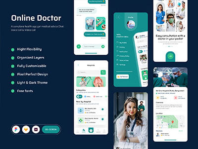 在线医生应用程序 – Online Doctor App