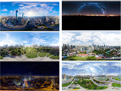 HDRI环境光贴图库天空HDR格式合集C4D贴图3Dmax素材su高清无水印外景全景