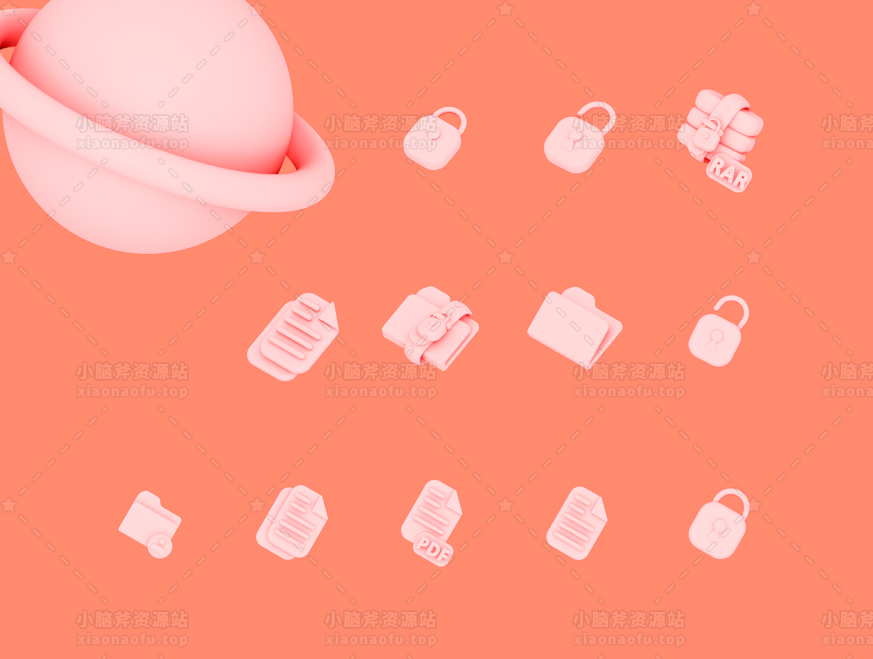 3D - Coopmade 图标(3D - Coopmade Icons)