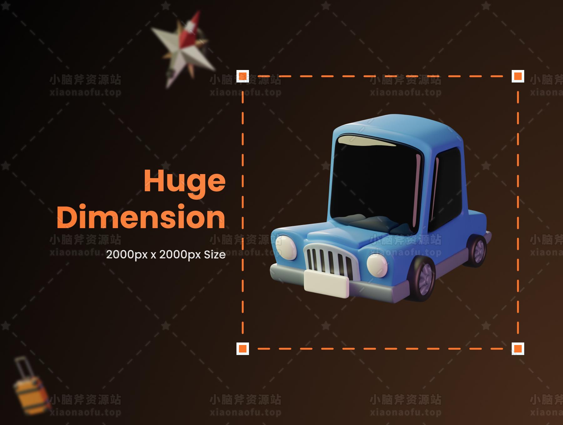 3D 旅行者资产(3D Traveller Assets)