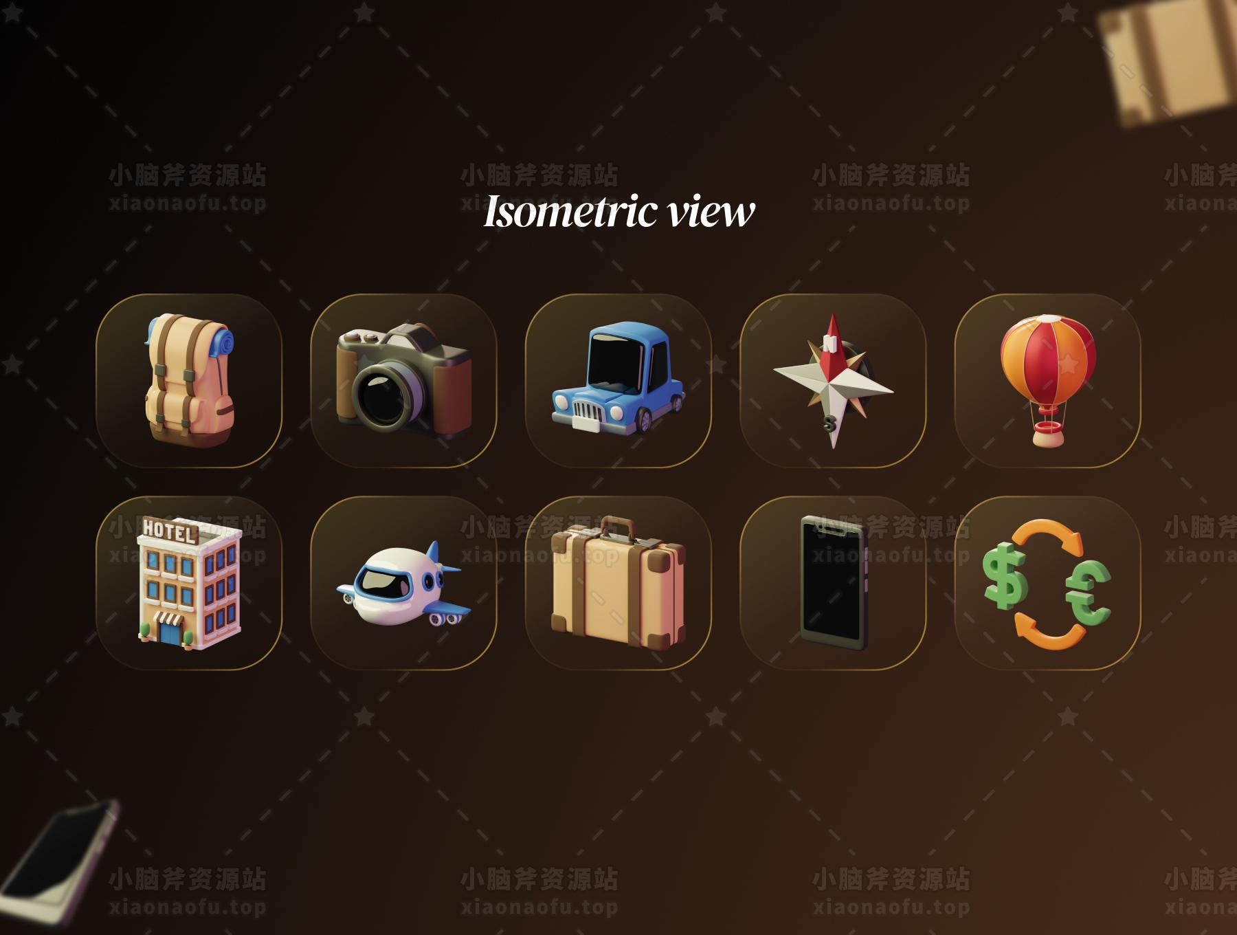 3D 旅行者资产(3D Traveller Assets)