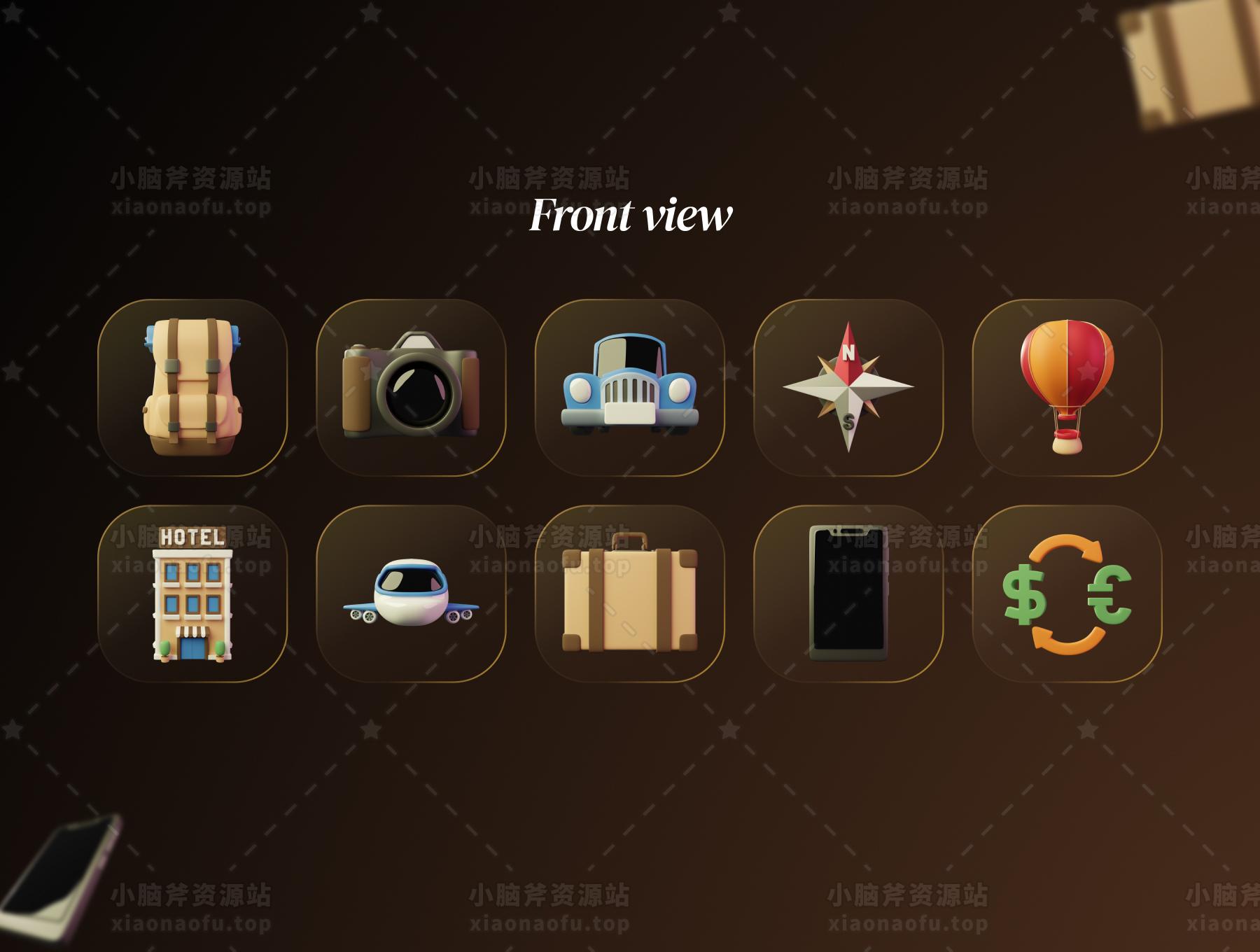 3D 旅行者资产(3D Traveller Assets)