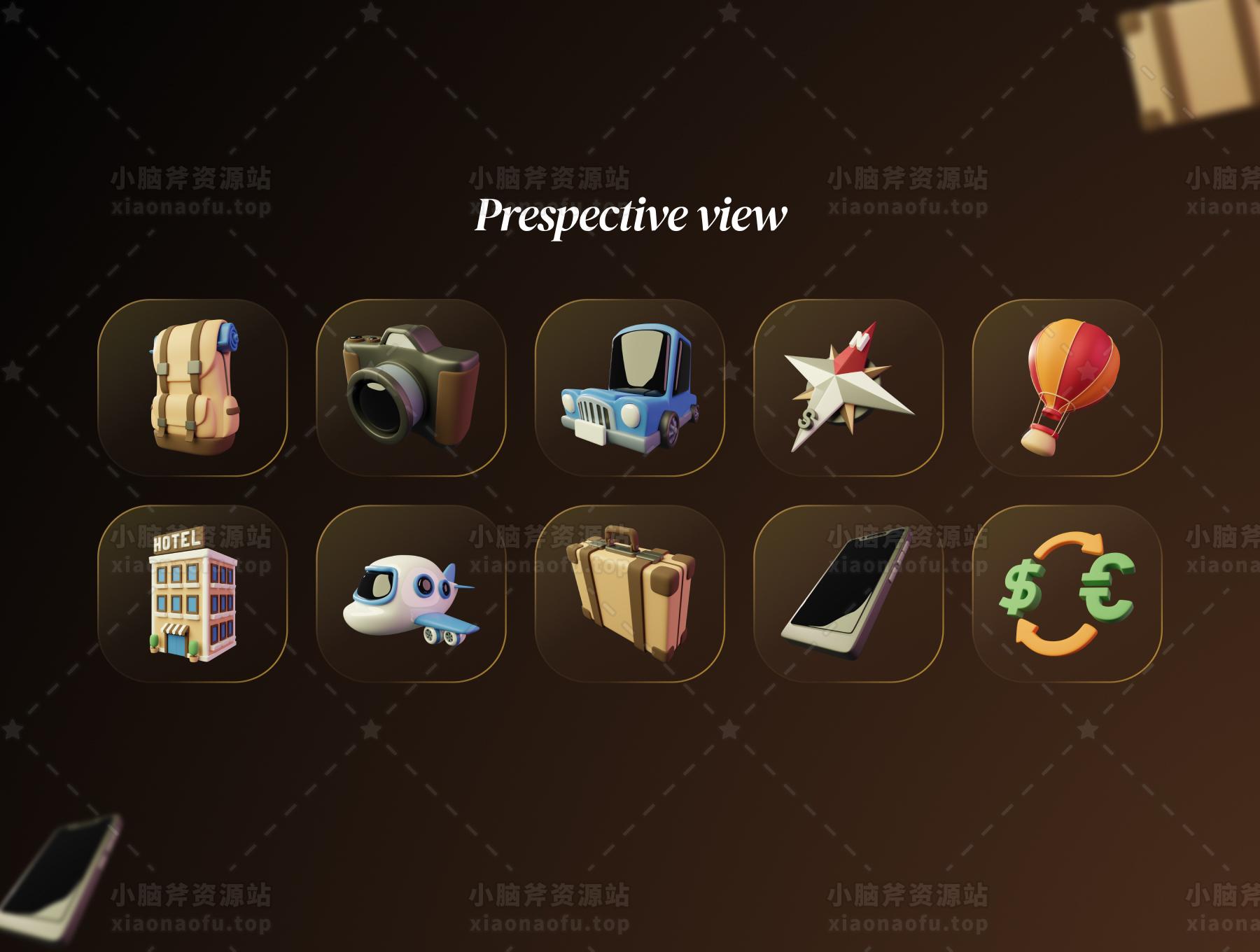 3D 旅行者资产(3D Traveller Assets)