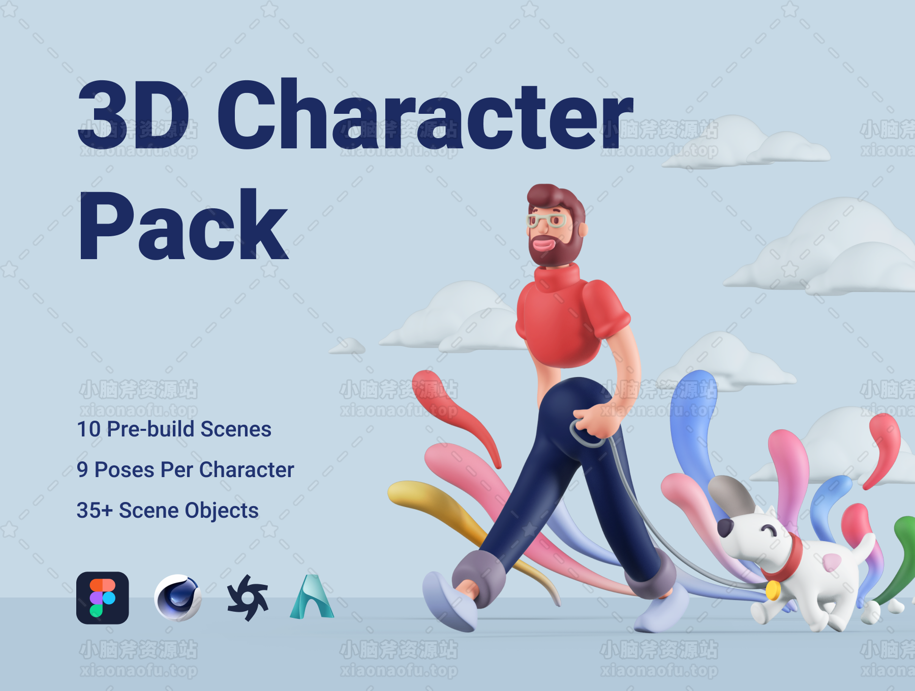 3D 角色包(3D Character Pack)