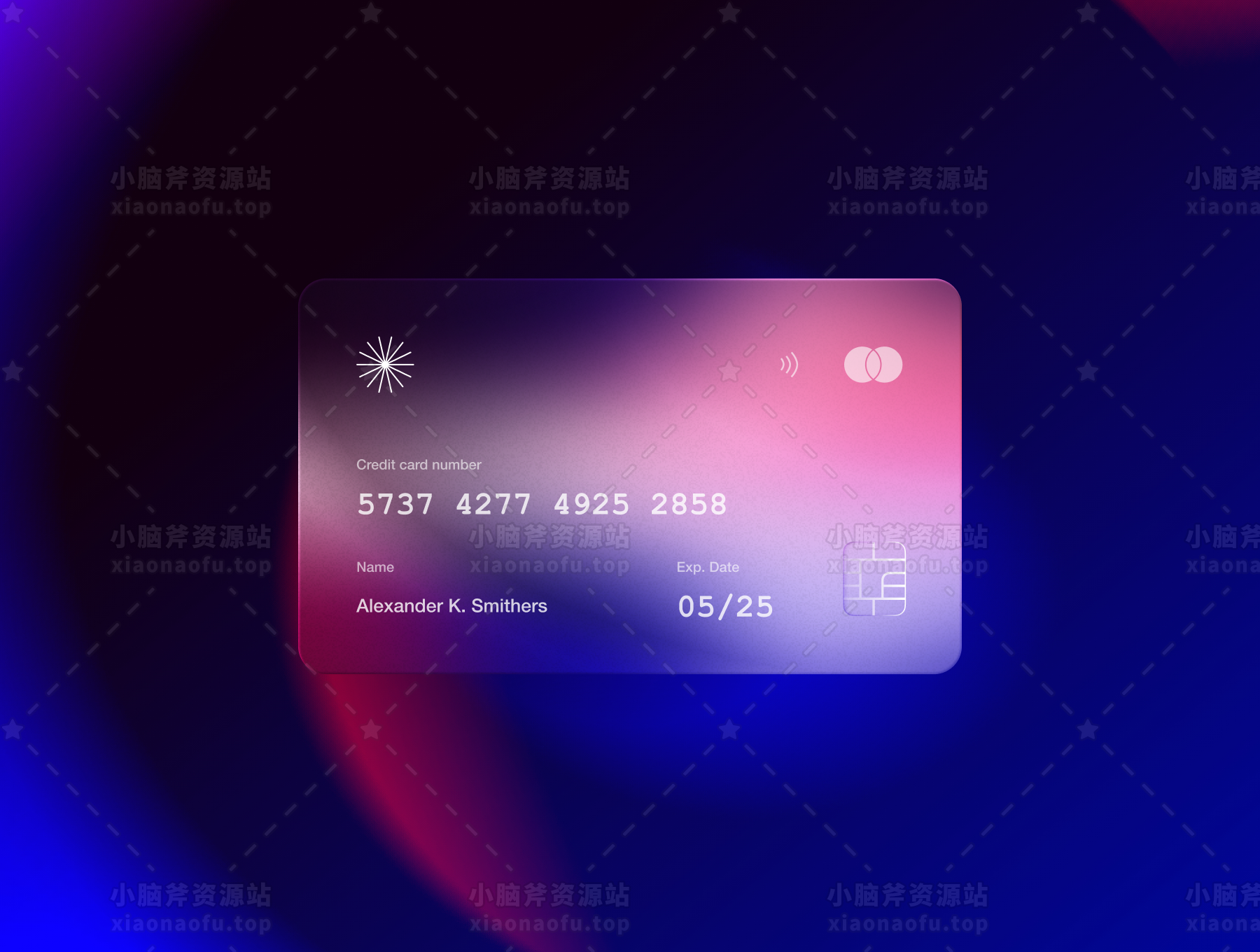 3D 金属信用卡模型 - 金融科技和 SaaS(3D Metal Credit Card Mockups - Fintech & SaaS)