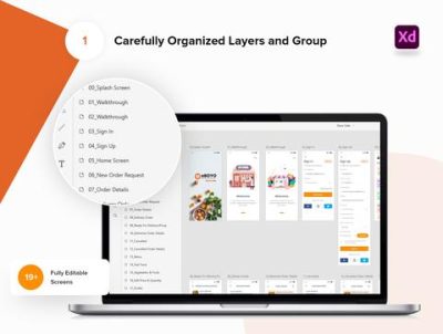 eBOYO 商店视图 – 畅销书端电子商务 UI 设计模板(eBOYO Store View – Best Seller Side Ecommerce UI Design Template)
