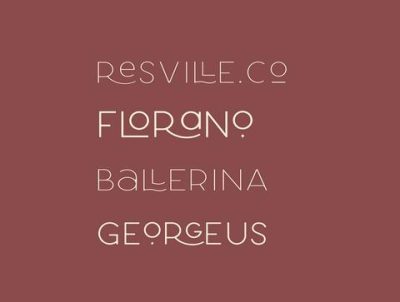 Larosa Sans 优雅字体(Larosa Sans Elegant Typeface)