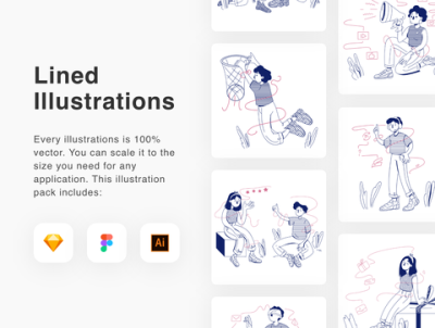 内衬插图(Lined Illustrations)