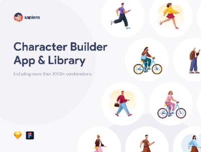 智人角色生成器库(Sapiens Character Builder Library)