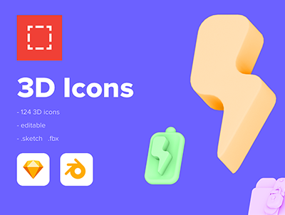 3D – Coopmade 图标(3D – Coopmade Icons)