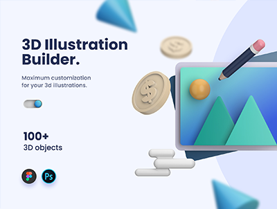 3D 插图生成器(3D Illustration Builder)