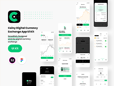 Coiny 应用程序 UI 套件(Coiny App Ui Kit)