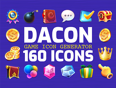 DACON – 游戏图标生成器(DACON – Game Icon Generator)