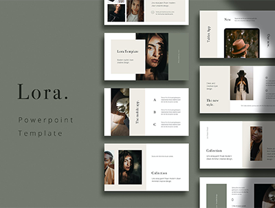 LORA – PowerPoint模板(LORA – Powerpoint Template)