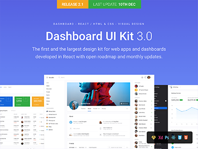 仪表板 UI 工具包 3.0(Dashboard UI Kit 3.0)