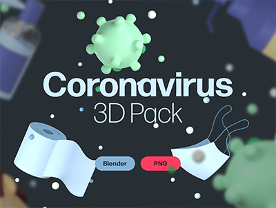 冠状病毒 3D 包(Coronavirus 3D Pack)