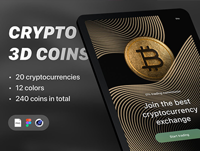 加密 3D 硬币(Crypto 3D Coins)