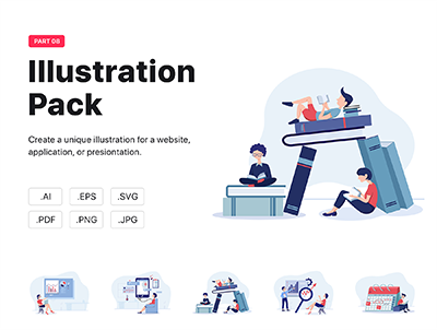 杰里米 – 插图包(Jeremy – Illustration Pack)