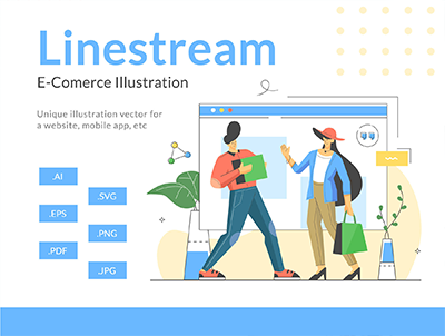 线流图(Linestream Illustration)