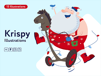 脆皮插图(Krispy Illustrations)