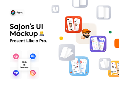 设计 UI 样机套件(Sajon UI Mockup Kit)