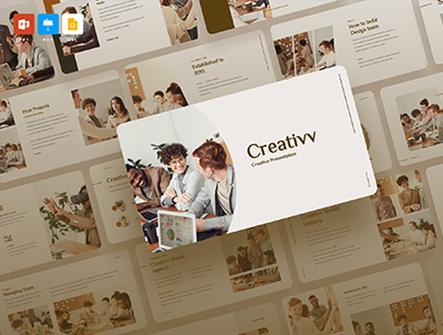 Creativv – 创意演示模板(Creativv – Creative Presentation Template)