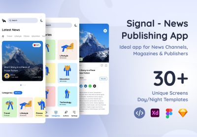 Signal – 新闻发布应用模板