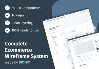 Dutchie | E-COMMERCE Wireframe Kit by BIONIC 达奇 | BIONIC 的电子商务线框套件