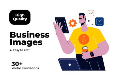 Business People illustrations – 商务人士插图