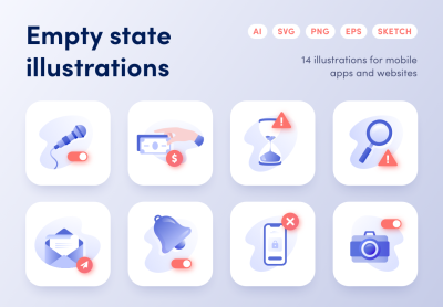 Empty state illustration – 空状态图