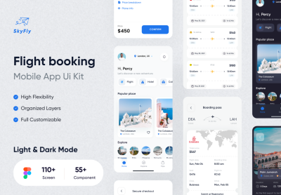 Skyfly航班预订应用程序-Skyfly Flight Booking App