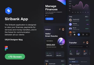 Siribank 金融狗套件-Siribank Finance Ui Kit
