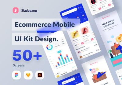Siadagang电子商务UI套件-Siadagang Ecommerce UI kit