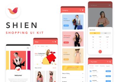 支持 Shien E-commerce UI Kit