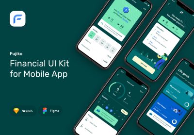 不二子金融 l 伟机 -Fujiko Financial UI Kit