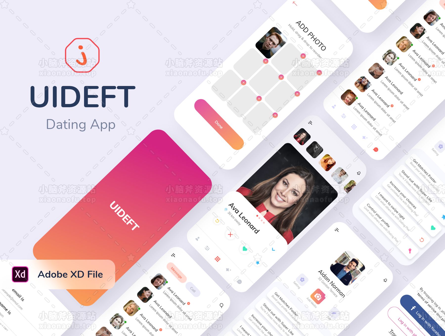 UIDeft 约会应用