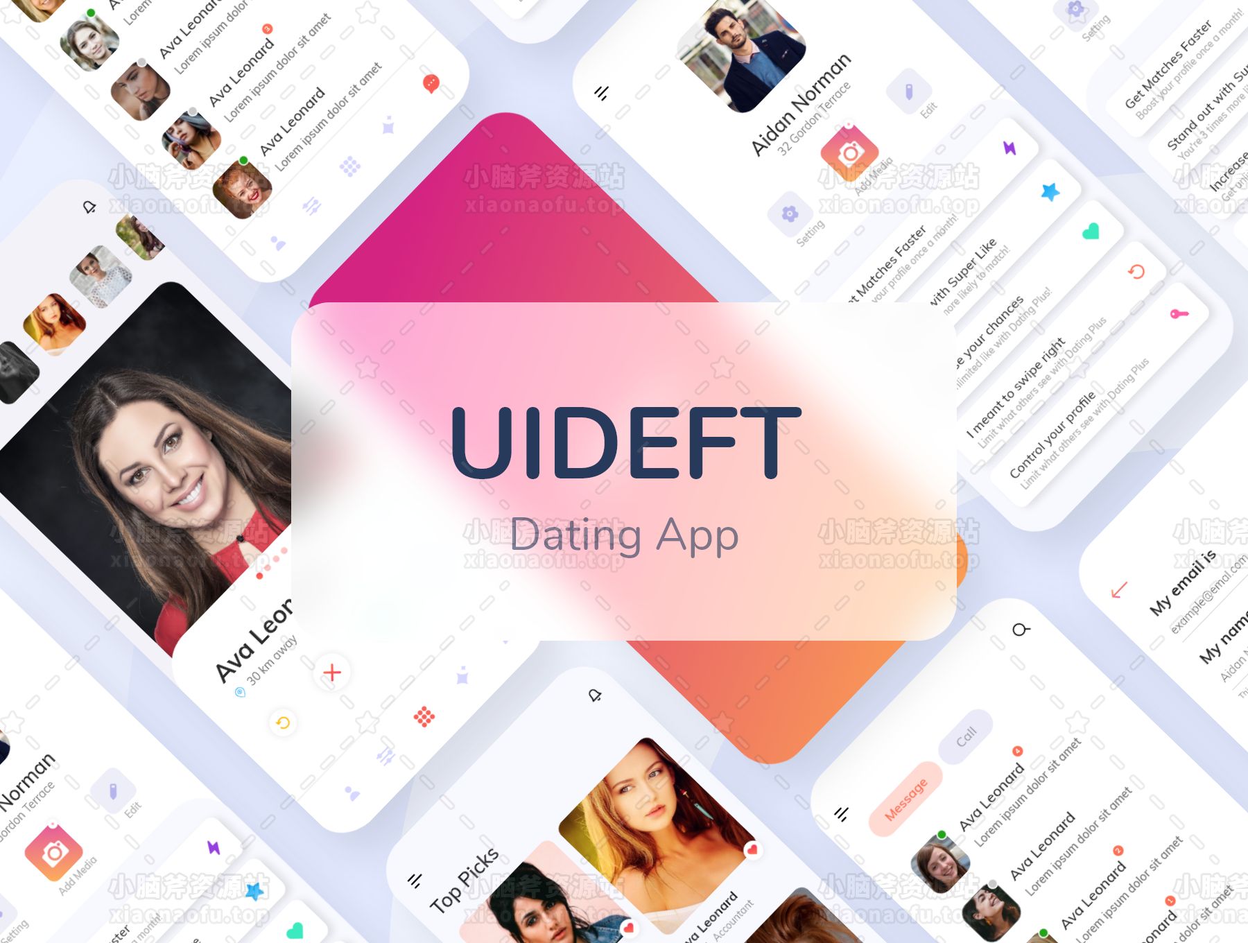 UIDeft 约会应用