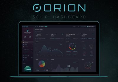 Orion Sci-Fi Dashboard猎户座科幻仪表板