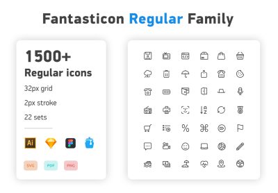 Fantasticon Regular Family – 普通家庭