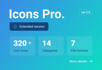 Icons Pro (extended version) – 图标专业版（扩展版）