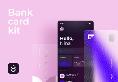 Glossy Bank Card Kit – 光面银行卡套件