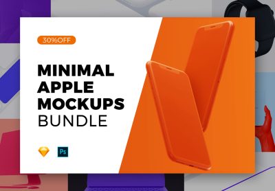 Minimal Apple mockups bundle – 最小的 Apple 模型包